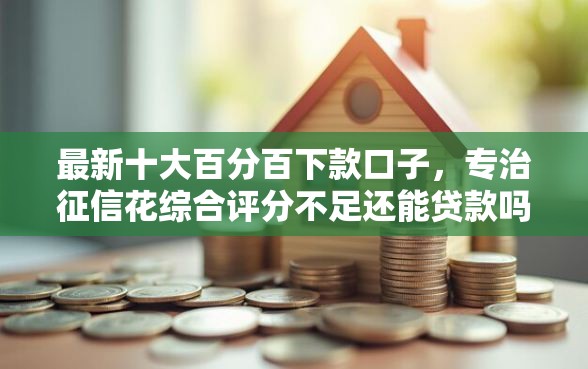 最新十大百分百下款口子，专治征信花综合评分不足还能贷款吗