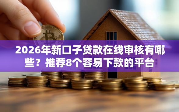 2026年新口子贷款在线审核有哪些？推荐8个容易下款的平台