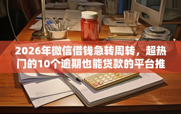2026年微信借钱急转周转，超热门的10个逾期也能贷款的平台推荐