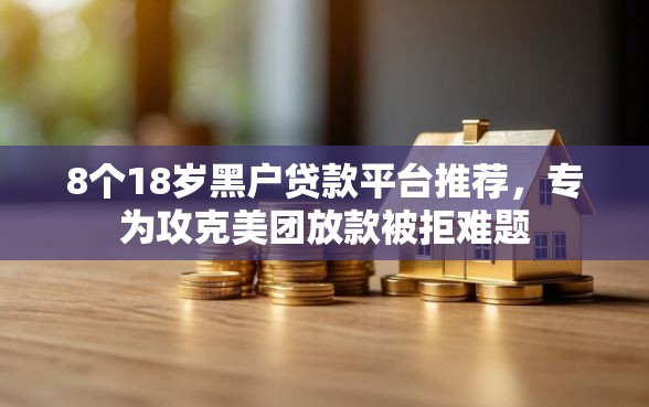 8个18岁黑户贷款平台推荐，专为攻克美团放款被拒难题