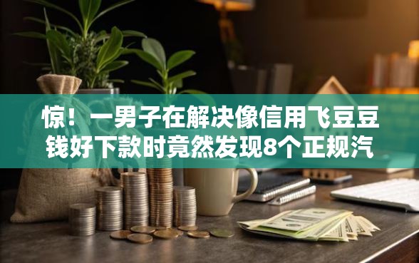 惊！一男子在解决像信用飞豆豆钱好下款时竟然发现8个正规汽车抵押贷款平台，事后分享了出来