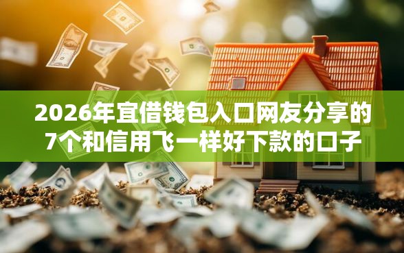 2026年宜借钱包入口网友分享的7个和信用飞一样好下款的口子我觉得不错！