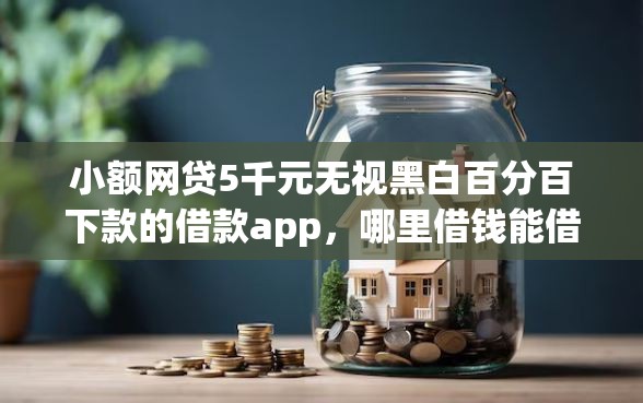小额网贷5千元无视黑白百分百下款的借款app,哪里借钱能借多的7个平台介绍 小额网贷5千元无视黑白百分百下款的借款app,哪里借钱能借多的7个平台介绍