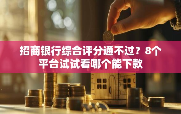 招商银行综合评分通不过？8个平台试试看哪个能下款