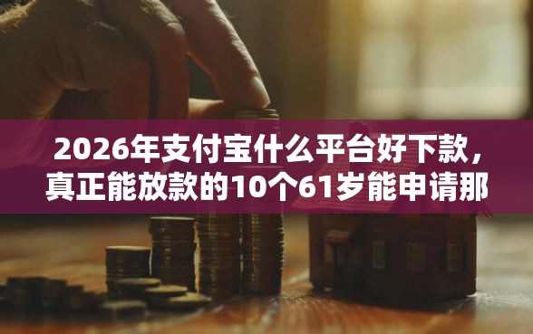 2026年支付宝什么平台好下款,真正能放款的10个61岁能申请那些网贷平台推荐 2026年支付宝什么平台好下款,真正能放款的10个61岁能申请那些网贷平台推荐