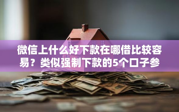 微信上什么好下款在哪借比较容易？类似强制下款的5个口子参考
