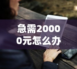 急需20000元怎么办？借3000必下的口子试试这7个无门槛平台