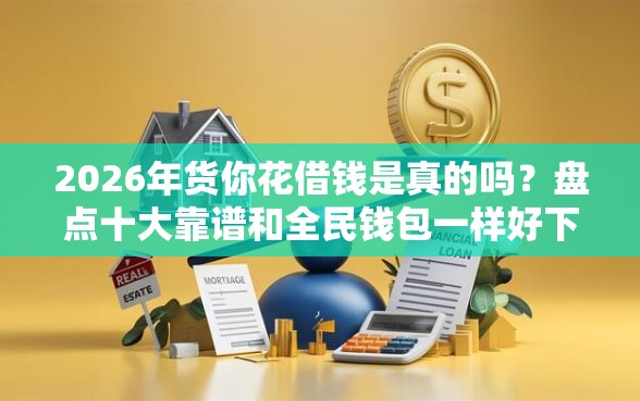 2026年货你花借钱是真的吗?盘点十大靠谱和全民钱包一样好下款的软件 2026年货你花借钱是真的吗?盘点十大靠谱和全民钱包一样好下款的软件
