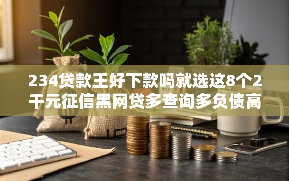 234贷款王好下款吗就选这8个2千元征信黑网贷多查询多负债高能下款的口子
