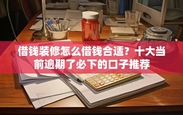 借钱装修怎么借钱合适？十大当前逾期了必下的口子推荐