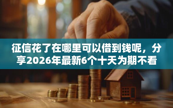 征信花了在哪里可以借到钱呢,分享2026年最新6个十天为期不看征信借钱平台 征信花了在哪里可以借到钱呢,分享2026年最新6个十天为期不看征信借钱平台