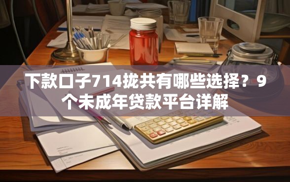 下款口子714拢共有哪些选择？9个未成年贷款平台详解