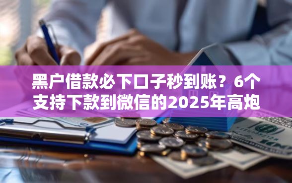 黑户借款必下口子秒到账?6个支持下款到微信的2025年高炮口子秒下款 黑户借款必下口子秒到账?6个支持下款到微信的2025年高炮口子秒下款