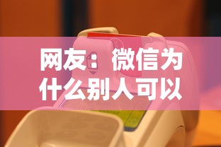 网友：微信为什么别人可以借钱？求介绍几款芝麻信用可以借钱的平台