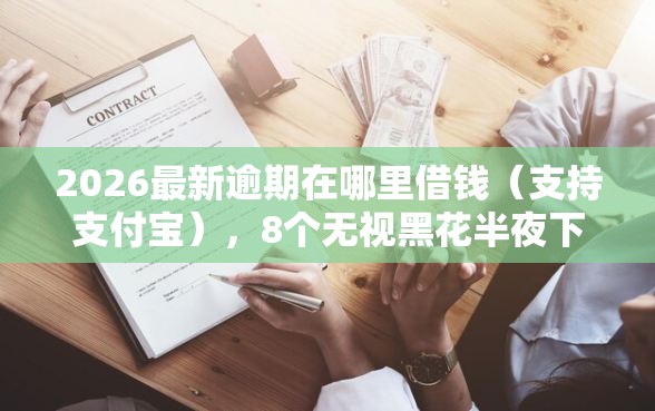 2026最新逾期在哪里借钱（支持支付宝），8个无视黑花半夜下款的网贷平台无私分享