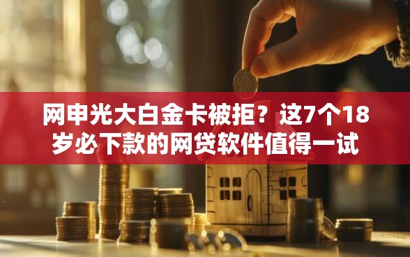 网申光大白金卡被拒？这7个18岁必下款的网贷软件值得一试