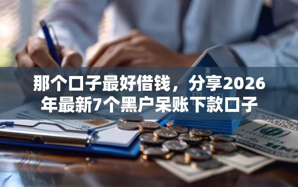 那个口子最好借钱，分享2026年最新7个黑户呆账下款口子