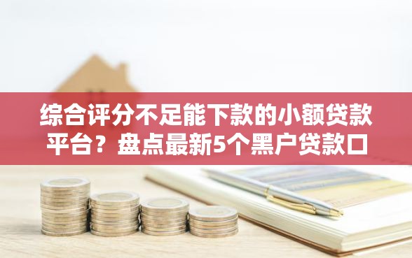 综合评分不足能下款的小额贷款平台？盘点最新5个黑户贷款口子秒下的
