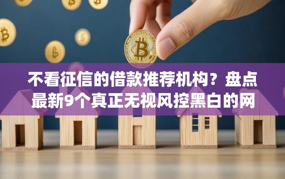 不看征信的借款推荐机构？盘点最新9个真正无视风控黑白的网贷app