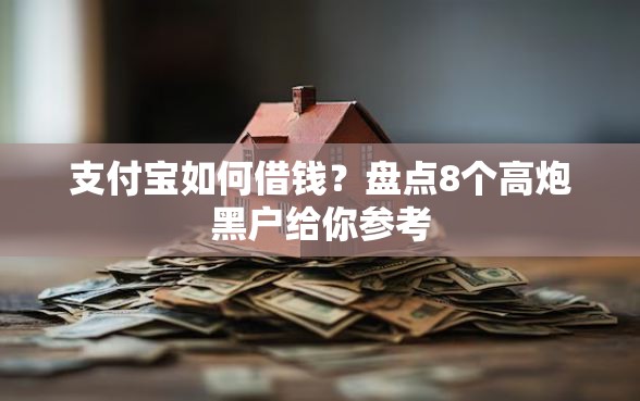 支付宝如何借钱？盘点8个高炮黑户给你参考