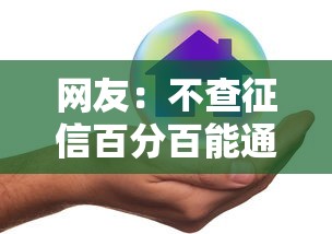 网友：不查征信百分百能通过的贷款2025？求介绍几款征信查询多被封空有下款的小额短期网贷口子