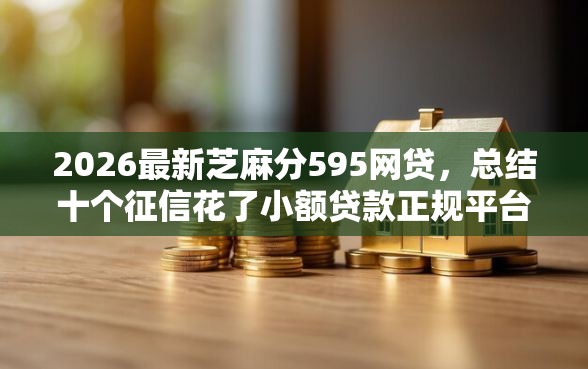 2026最新芝麻分595网贷，总结十个征信花了小额贷款正规平台！