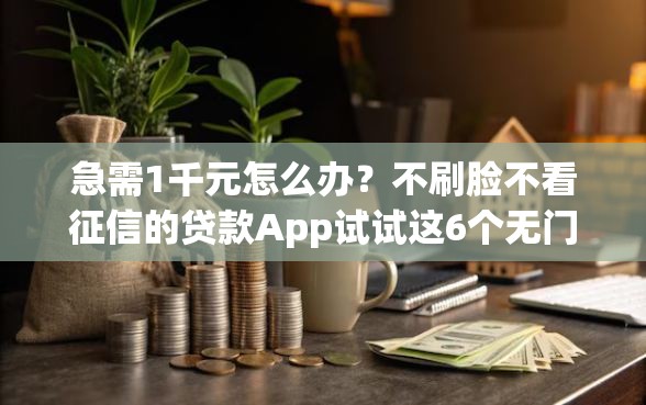 急需1千元怎么办？不刷脸不看征信的贷款App试试这6个无门槛平台