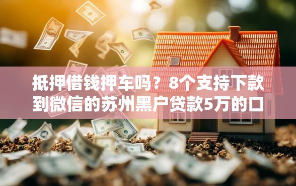 抵押借钱押车吗？8个支持下款到微信的苏州黑户贷款5万的口子