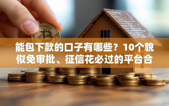 能包下款的口子有哪些？10个貌似免审批、征信花必过的平台合集