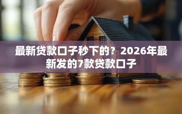 最新贷款口子秒下的？2026年最新发的7款贷款口子