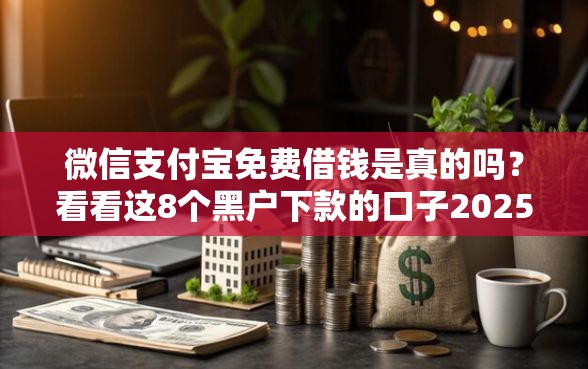 微信支付宝免费借钱是真的吗？看看这8个黑户下款的口子2025怎么样