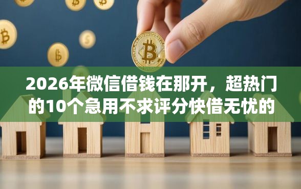 2026年微信借钱在那开，超热门的10个急用不求评分快借无忧的app推荐