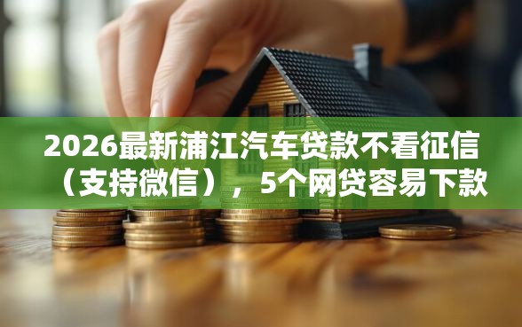 2026最新浦江汽车贷款不看征信（支持微信），5个网贷容易下款18岁的口子无私分享