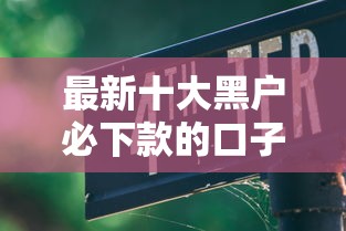 最新十大黑户必下款的口子贴吧推荐，专治id贷申请入口