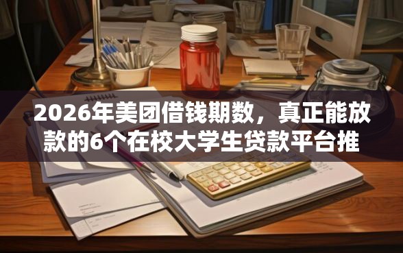 2026年美团借钱期数，真正能放款的6个在校大学生贷款平台推荐