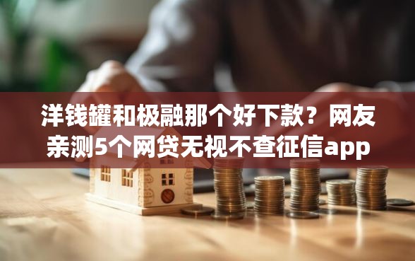 洋钱罐和极融那个好下款？网友亲测5个网贷无视不查征信app盘点