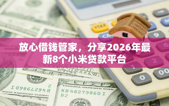 放心借钱管家，分享2026年最新8个小米贷款平台