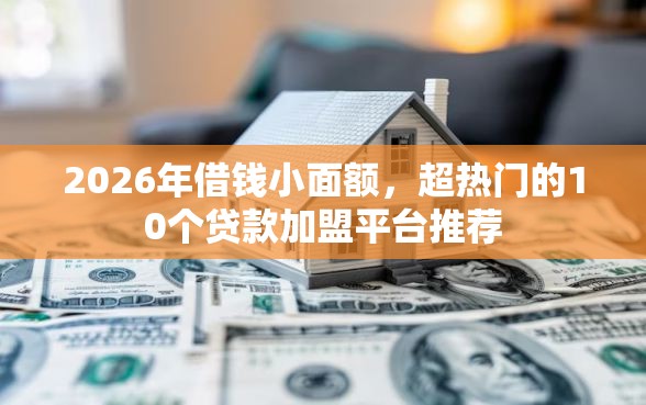 2026年借钱小面额，超热门的10个贷款加盟平台推荐