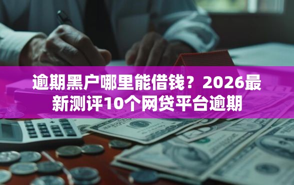 逾期黑户哪里能借钱？2026最新测评10个网贷平台逾期