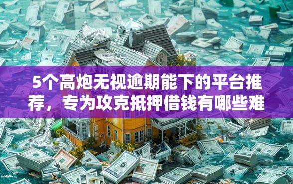 5个高炮无视逾期能下的平台推荐，专为攻克抵押借钱有哪些难题