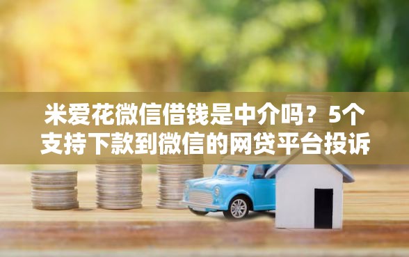 米爱花微信借钱是中介吗？5个支持下款到微信的网贷平台投诉举报电话