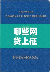 哪些网贷上征信最新？十大借条贷款平台推荐