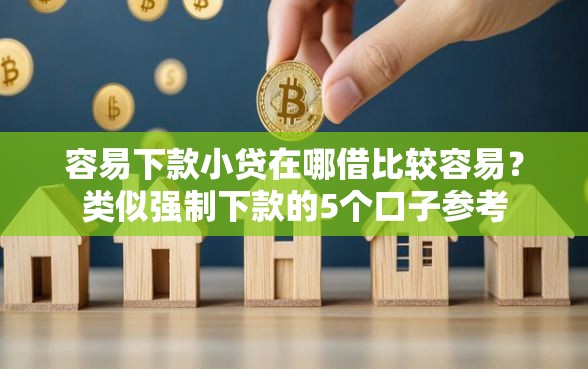 容易下款小贷在哪借比较容易？类似强制下款的5个口子参考