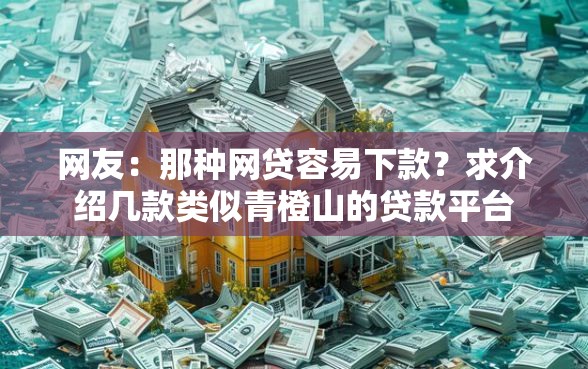 网友：那种网贷容易下款？求介绍几款类似青橙山的贷款平台