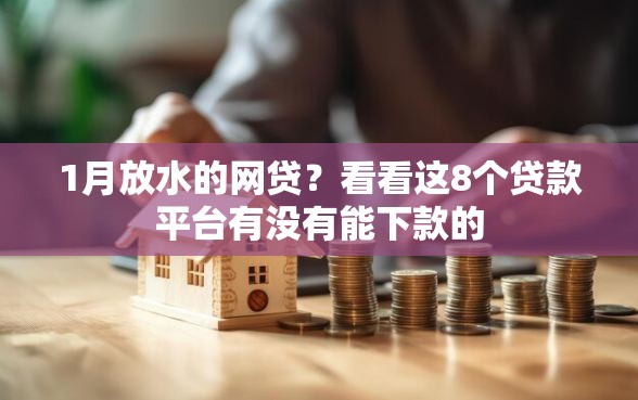 1月放水的网贷？看看这8个贷款平台有没有能下款的