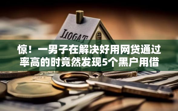 惊！一男子在解决好用网贷通过率高的时竟然发现5个黑户用借款平台可贷到款，事后分享了出来