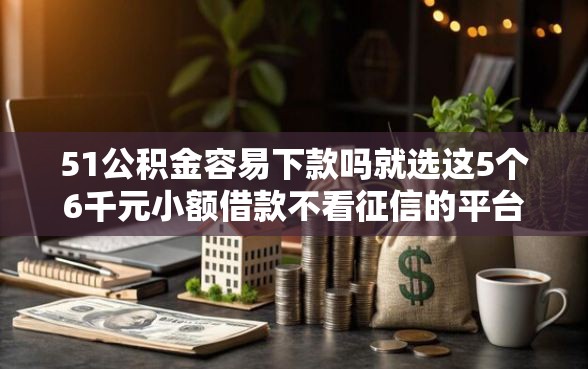 51公积金容易下款吗就选这5个6千元小额借款不看征信的平台