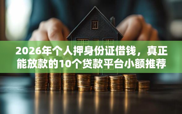 2026年个人押身份证借钱，真正能放款的10个贷款平台小额推荐