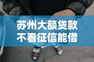 苏州大额贷款不看征信能借到钱吗？6千元无门槛借款5个平台推荐