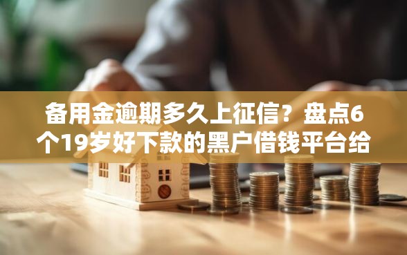 备用金逾期多久上征信？盘点6个19岁好下款的黑户借钱平台给你参考